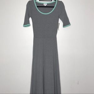 LuLaRoe Ana - XS - Granite & Mint